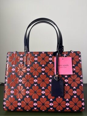 kate spade Sam Floral Spade Crossbody Bag in Patent Leather